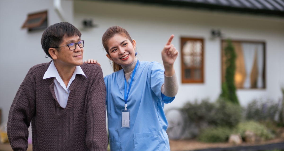 A home care agency in Surrey
